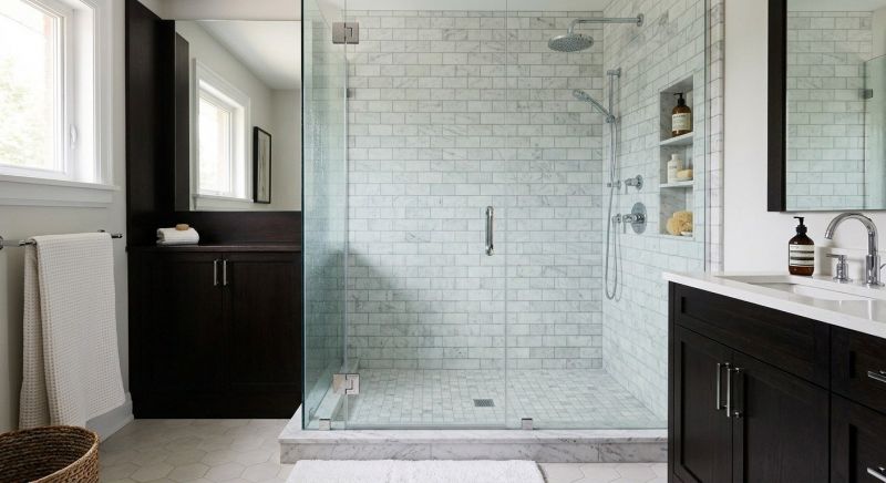 Shower Enclosure Installation detail